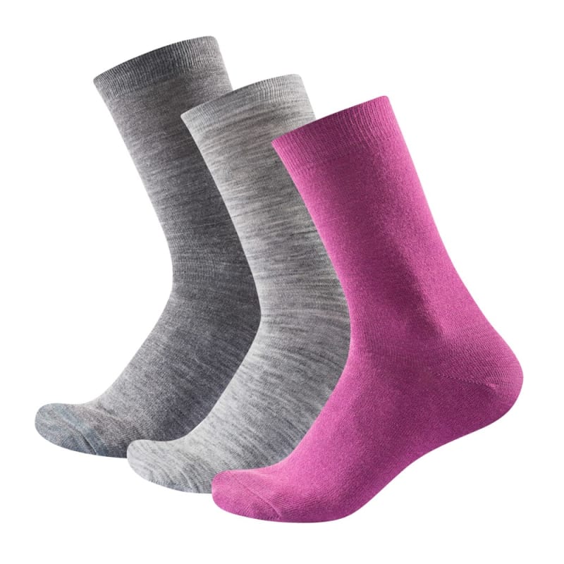 Devold Daily Light Sock 3-pack Anemone Mix