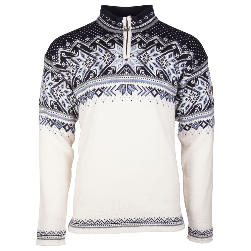 Dale of Norway Vail Unisex Sweater Off White/Smoke/Midnight Navy