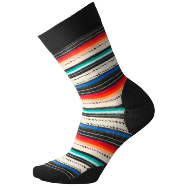 SmartWool Women’s Margarita Socks Black Multi Stripe