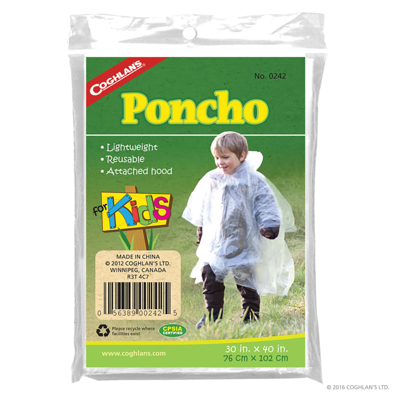 Coghlans Poncho For Kids