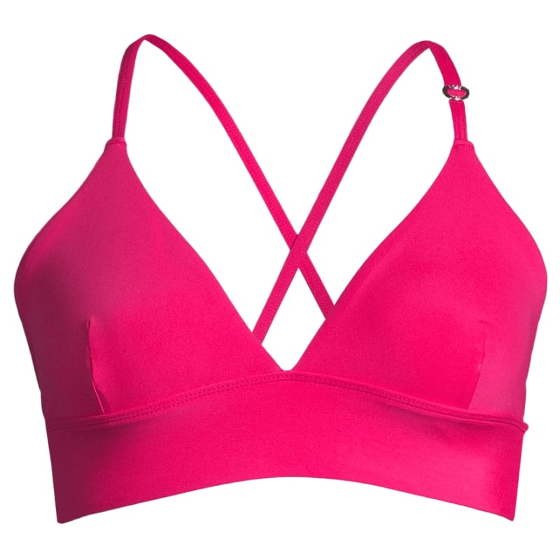 CASALL Women’s Iconic Bikini Top Light Vivid Pink