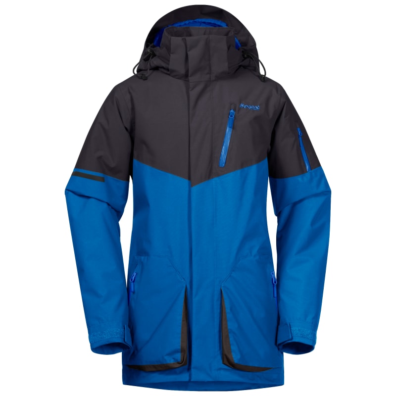 bergans Knyken Insulated Youth Jacket Strongblue/Solidcharcoal
