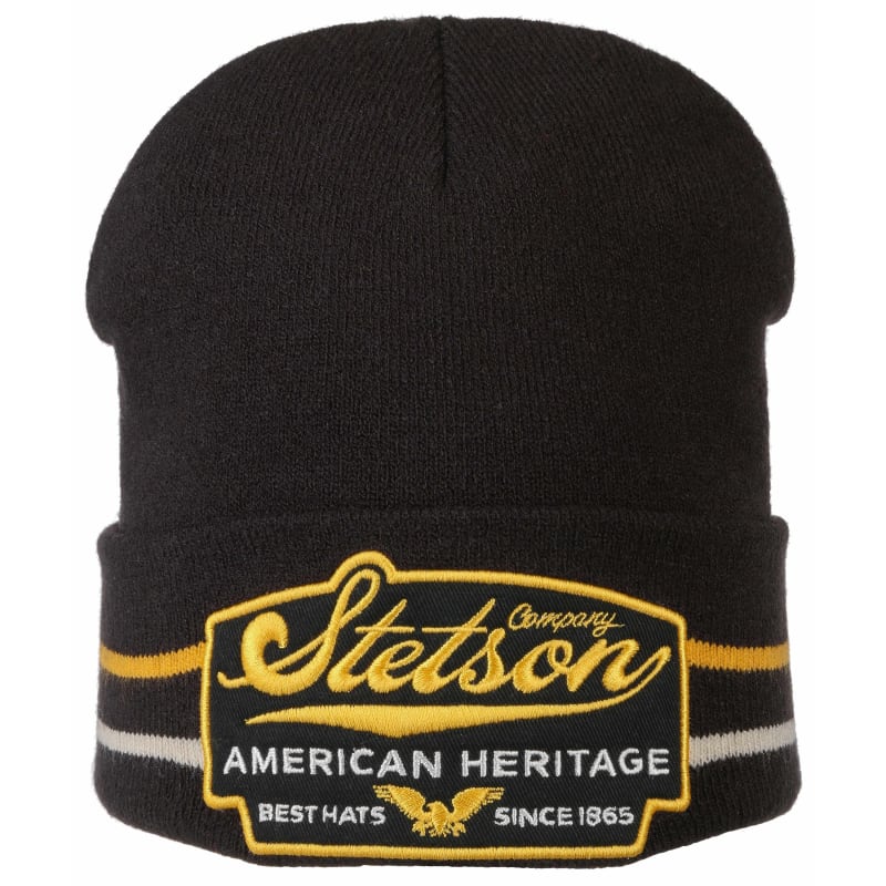 Stetson Beanie American Heritage Black