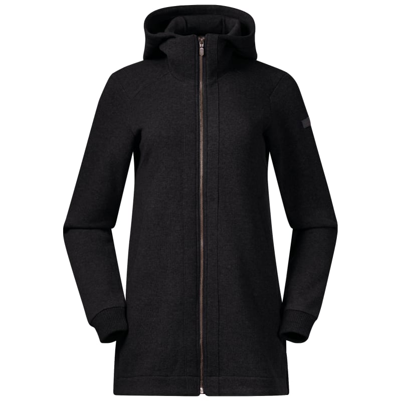 bergans Oslo Wool Women’s Coat Solid Charcoal