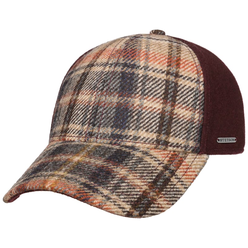 Baseball Cap Wool Check – Stetson
