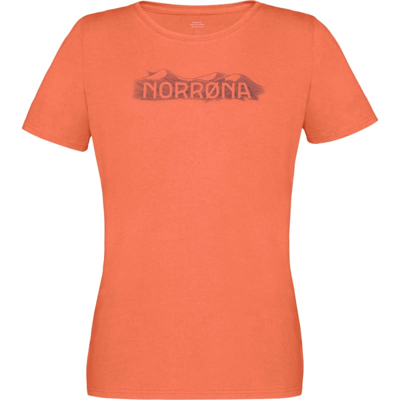 Norrøna Women’s /29 Cotton Range T-shirt-2019 Flamingo