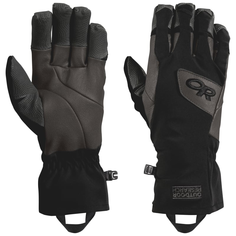 Outdoor Research Super Vert Gloves Black/Charco