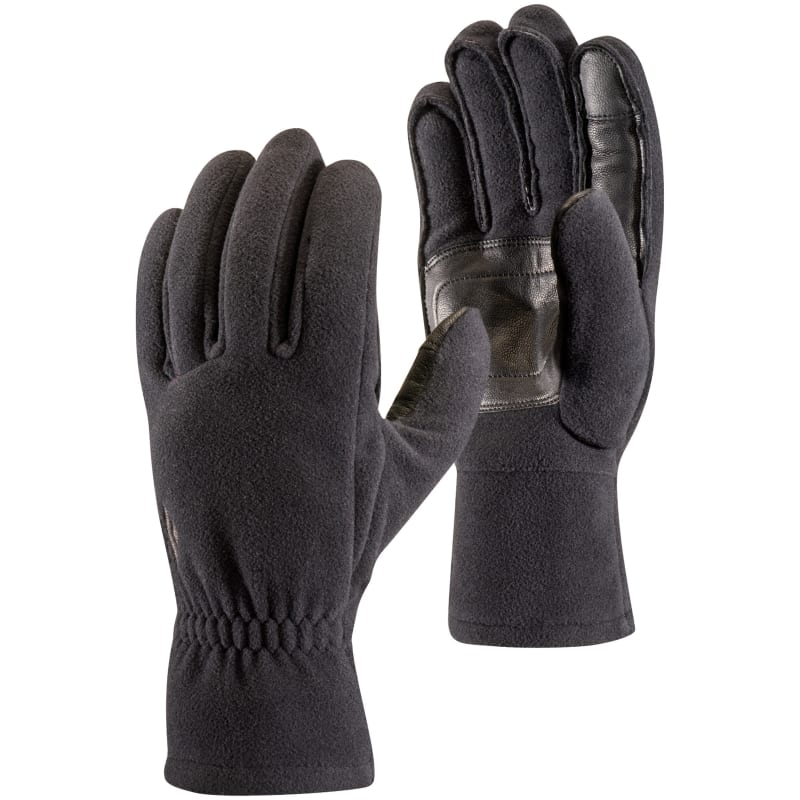 Black Diamond MidWeight Windbloc Fleece Gloves Black