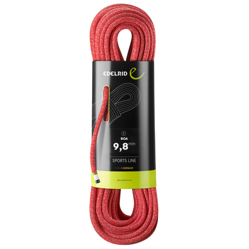 Edelrid Boa 9,8 mm 50 m Red