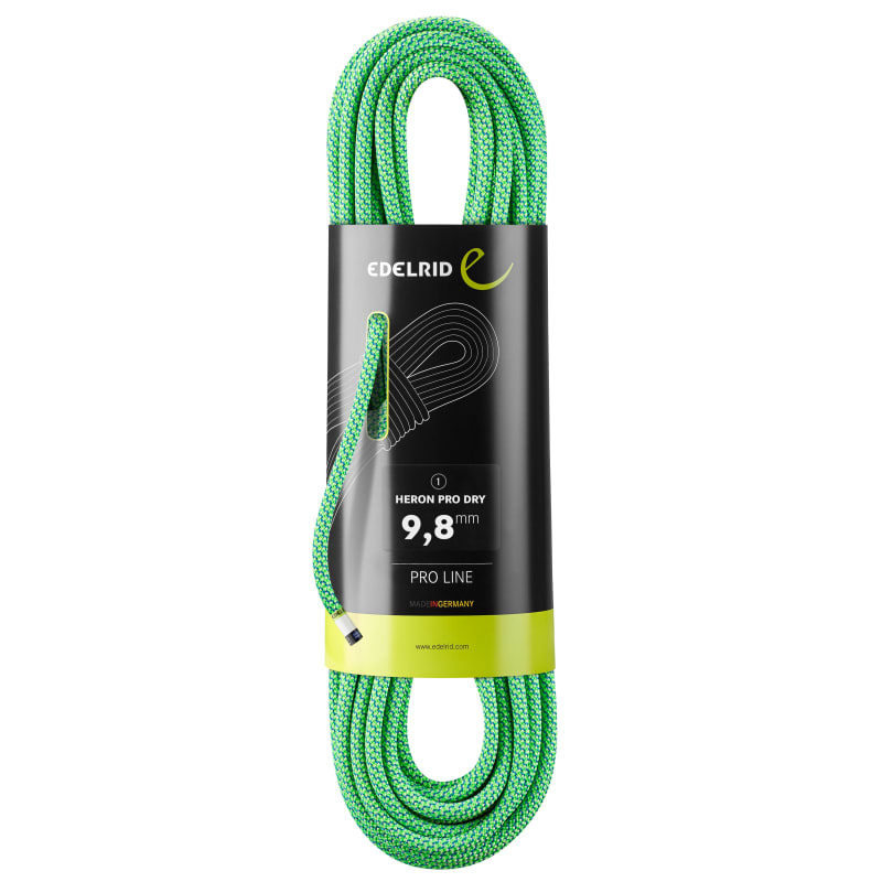 Edelrid Heron Pro Dry 9,8 mm 70 m Green-turquoise