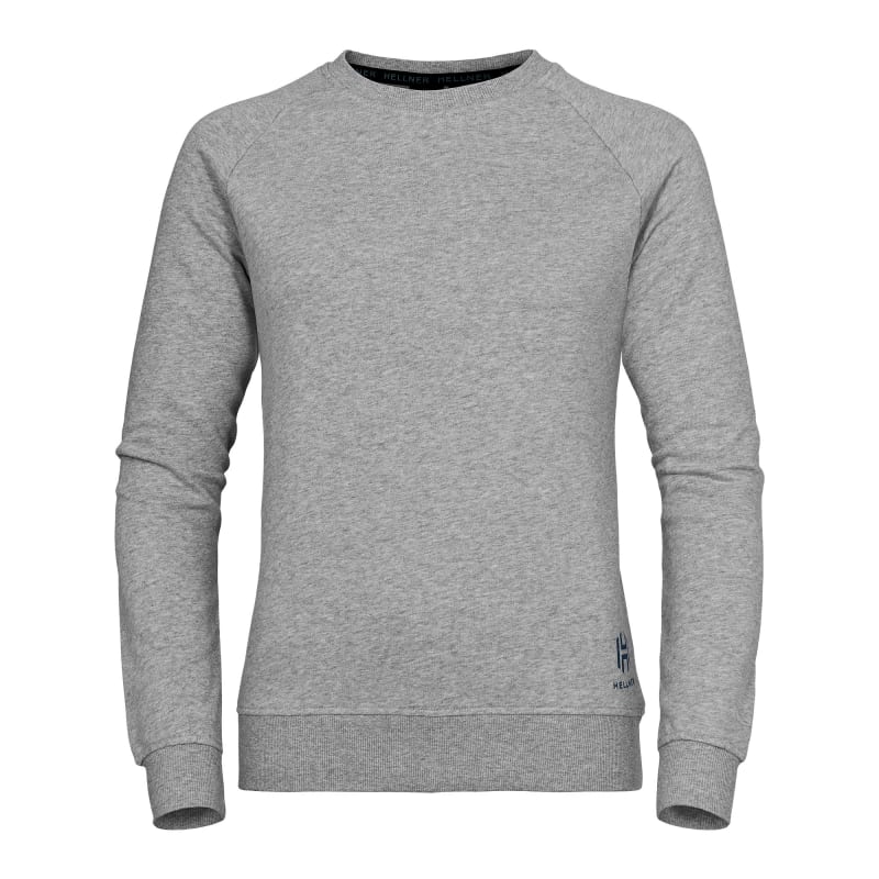 Hellner Logo Sweatshirt Women Grey Melange