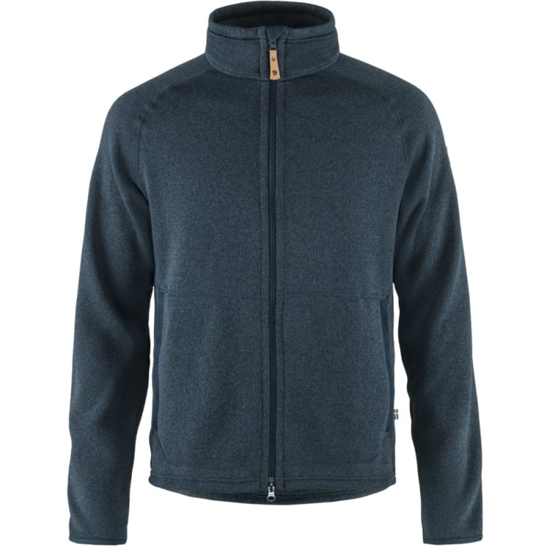 Fjällräven Men’s Övik Fleece Zip Sweater Navy