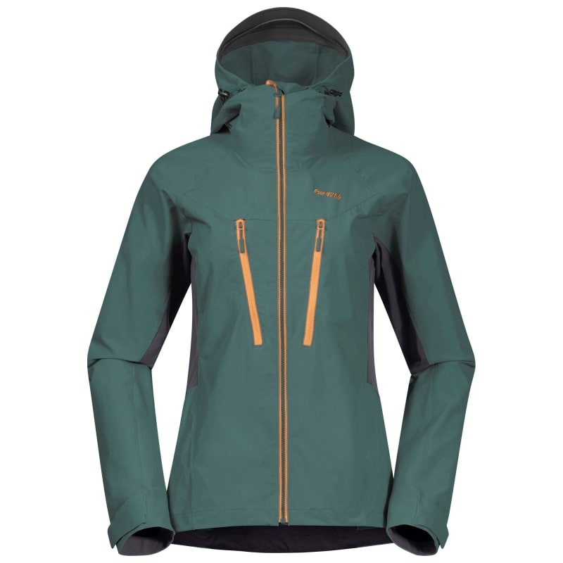 bergans Cecilie Mountain Softshell Jacket Women’s Forest Frost/Solid Dk Grey/Go.
