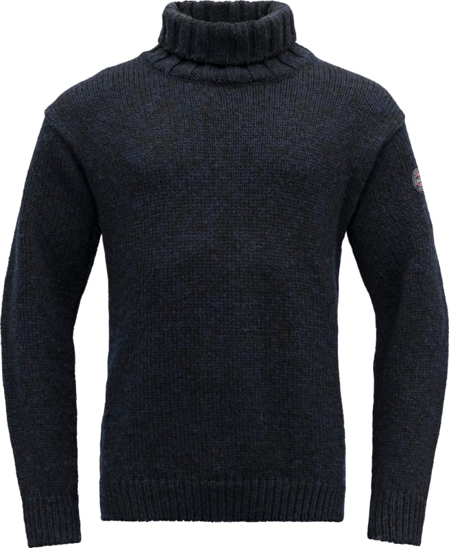 Devold Men’s Nansen Sweater High Neck Navy
