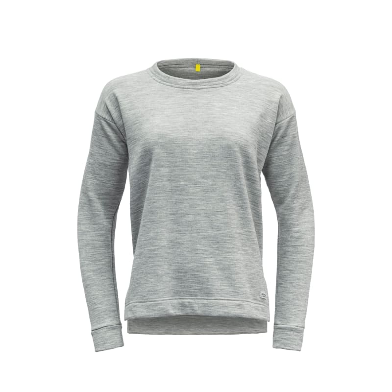 Devold Nibba Woman Sweater Grey Melange