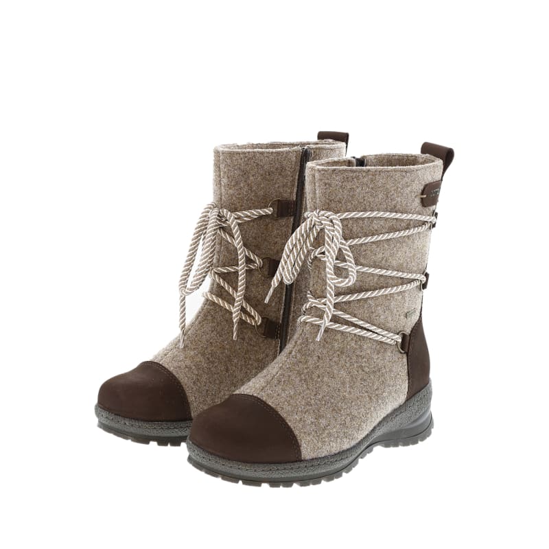 Pomar Women´s Koli XW GORE-TEX® Felt Boots Sand/Brown