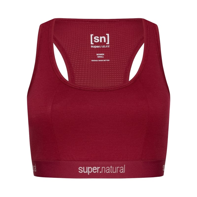 Super.Natural Women’s Yoga Bustier Rumba Red