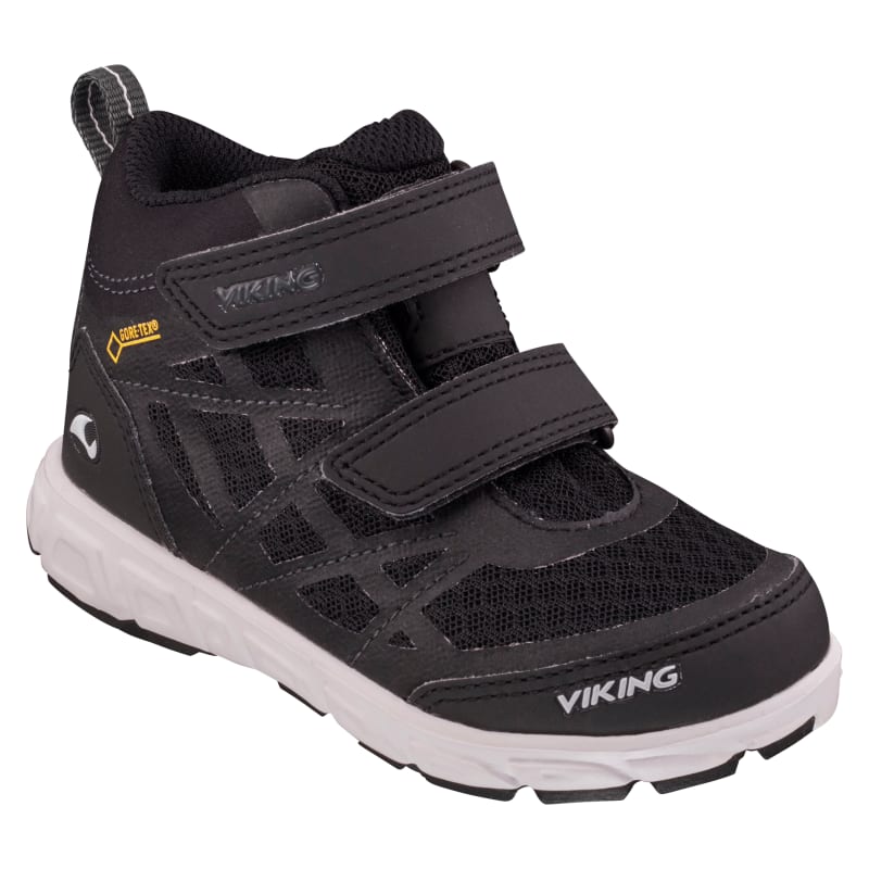 Viking Footwear Kid’s Veme Mid Gore-Tex Black/Charcoal