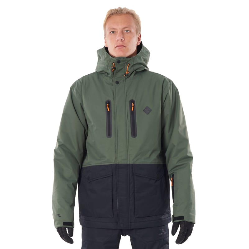 Rip Curl Men’s Palmer Snow Jacket Forest Green