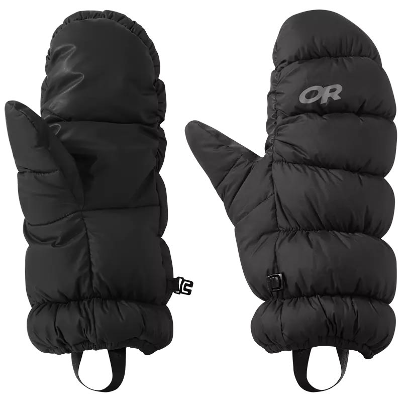 Outdoor Research Transcendent Down Mitts Black