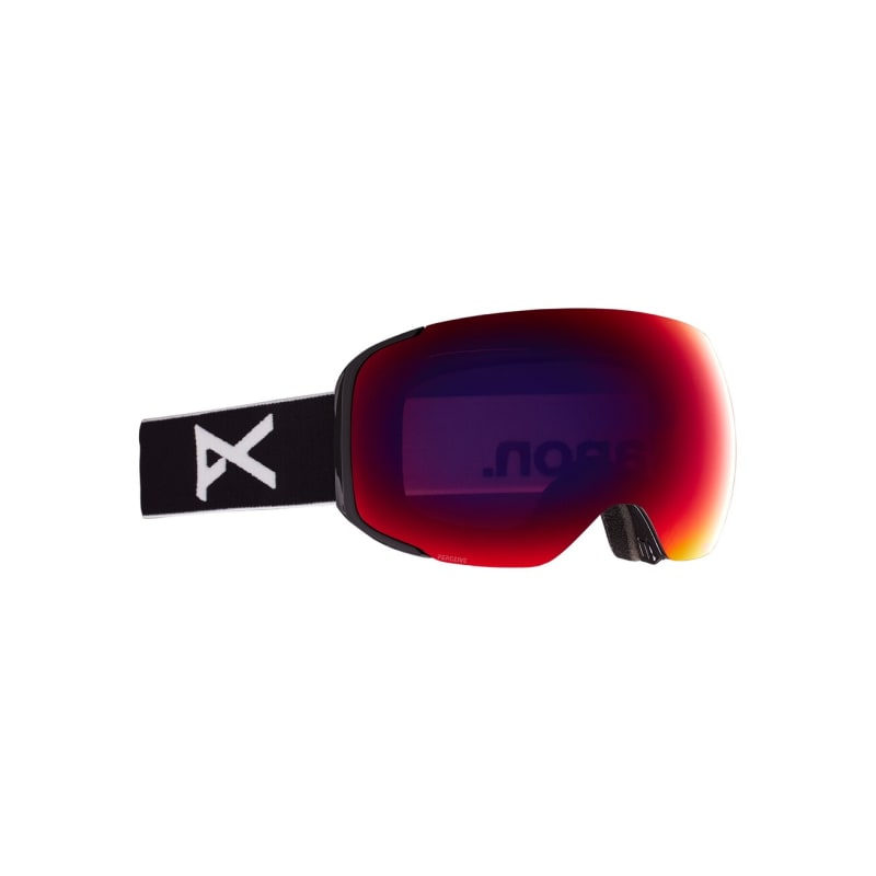 Anon M2 Goggles + Bonus Lens Black/Prcv Sun Red