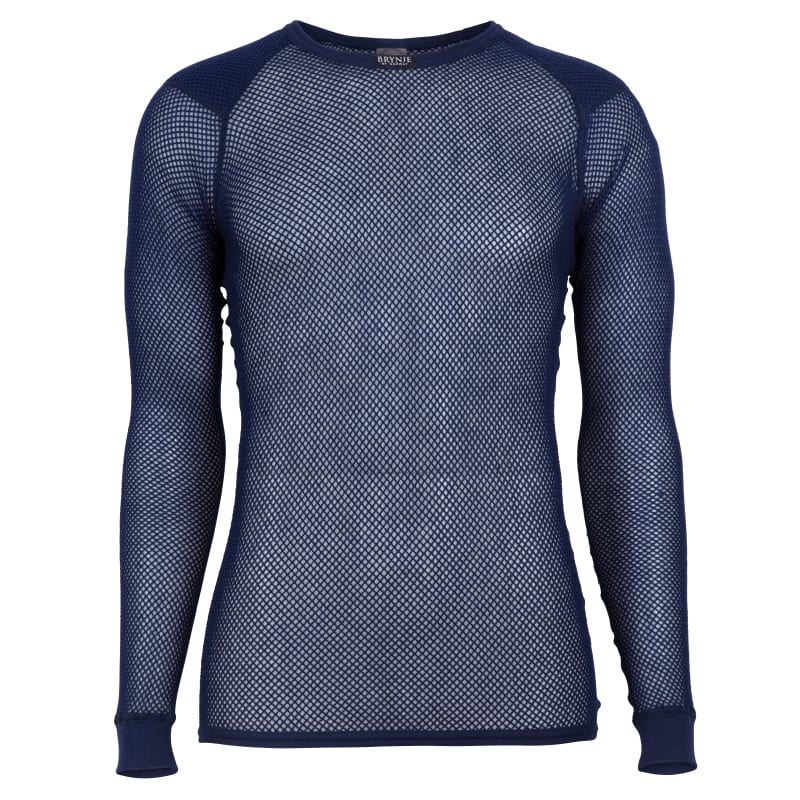 BRYNJE Super Thermo Shirt with Shoulder Inlay Navy