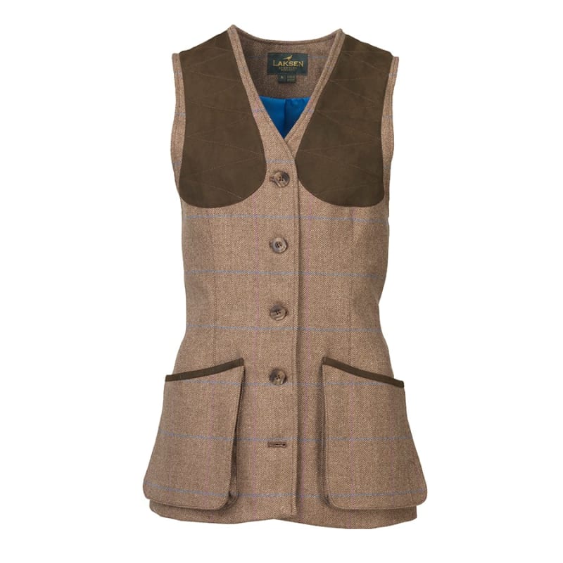 Laksen Ness Beauly Shooting Vest Tweed Pattern
