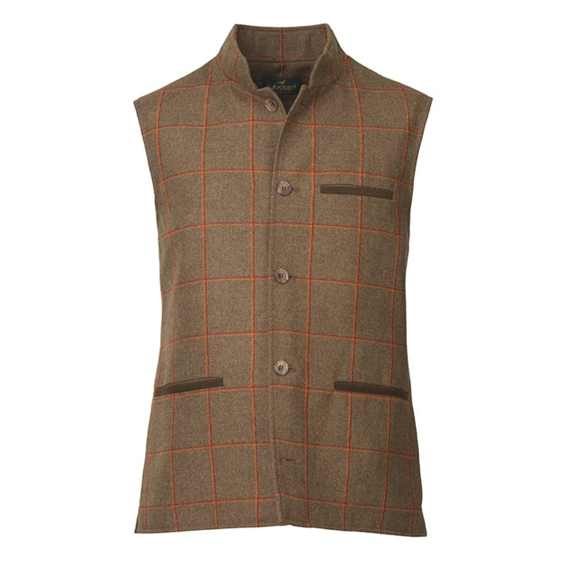 Laksen Clyde Fife Vest Tweed Pattern