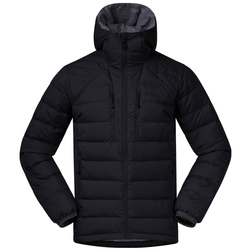 bergans Røros Down Hybrid Jacket Men’s Black/Solid Dark Grey