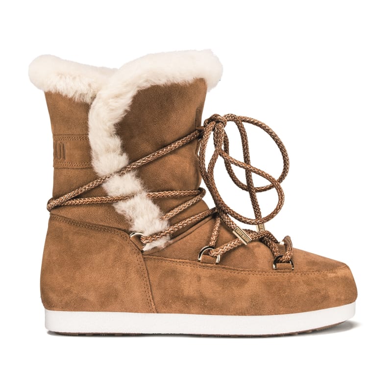 moon boot Far Side High Shearling Whisky/Off White