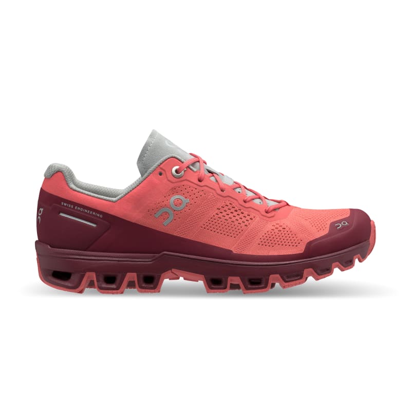 On Women’s Cloudventure Coral/Mulberry