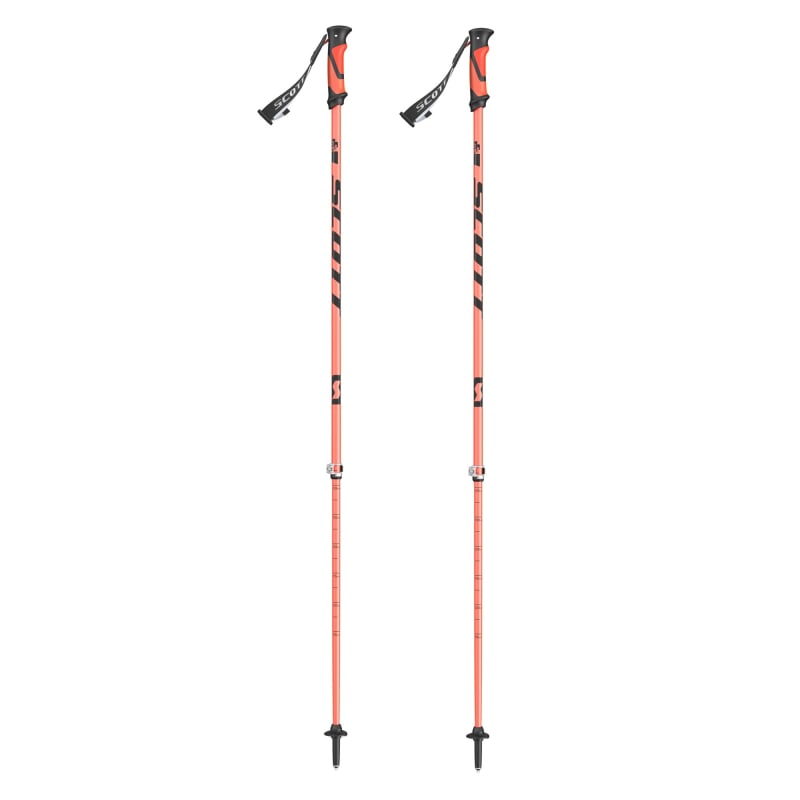 Scott Riot 16 2-Part Ski Pole Orange