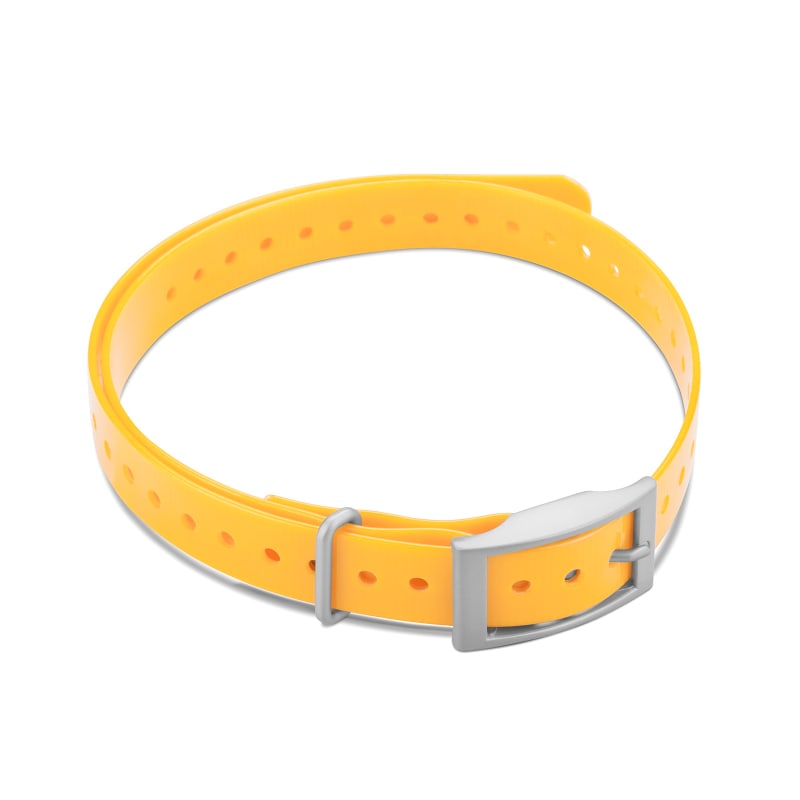 Garmin 3/4-inch Collar Straps for T5 Mini Yellow