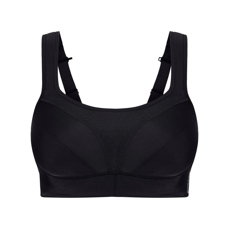Stay in Place High Support Sports Bra F-cup Black