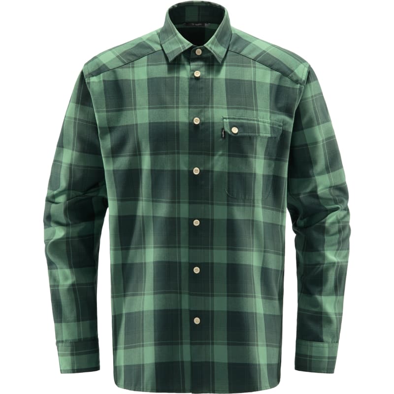 Haglöfs Tarn Flannell Shirt Men Fjell Green/Trail Green
