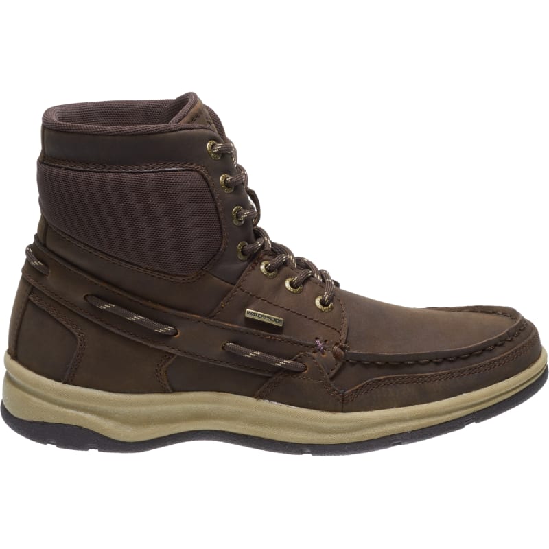 Sebago Men’s Brice Mid Boot Waterproof Brown Leather