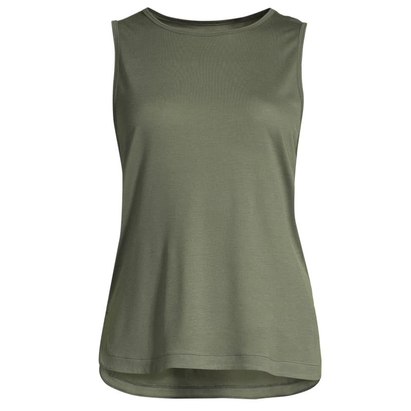 CASALL Women’s Drapy Muscle Tank Northern Green
