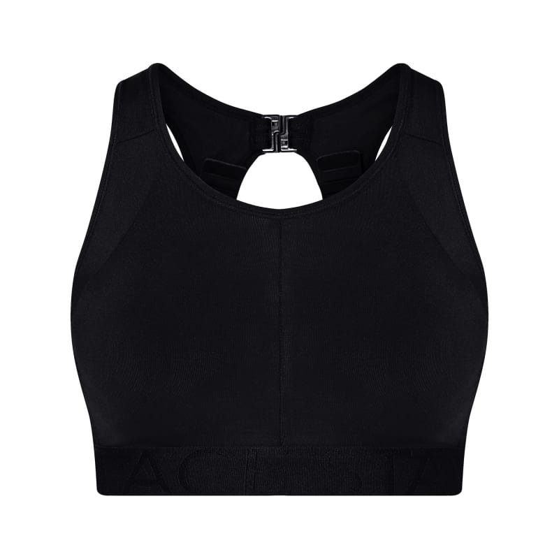 Stay in Place Max Support Sports Bra D-cup Black