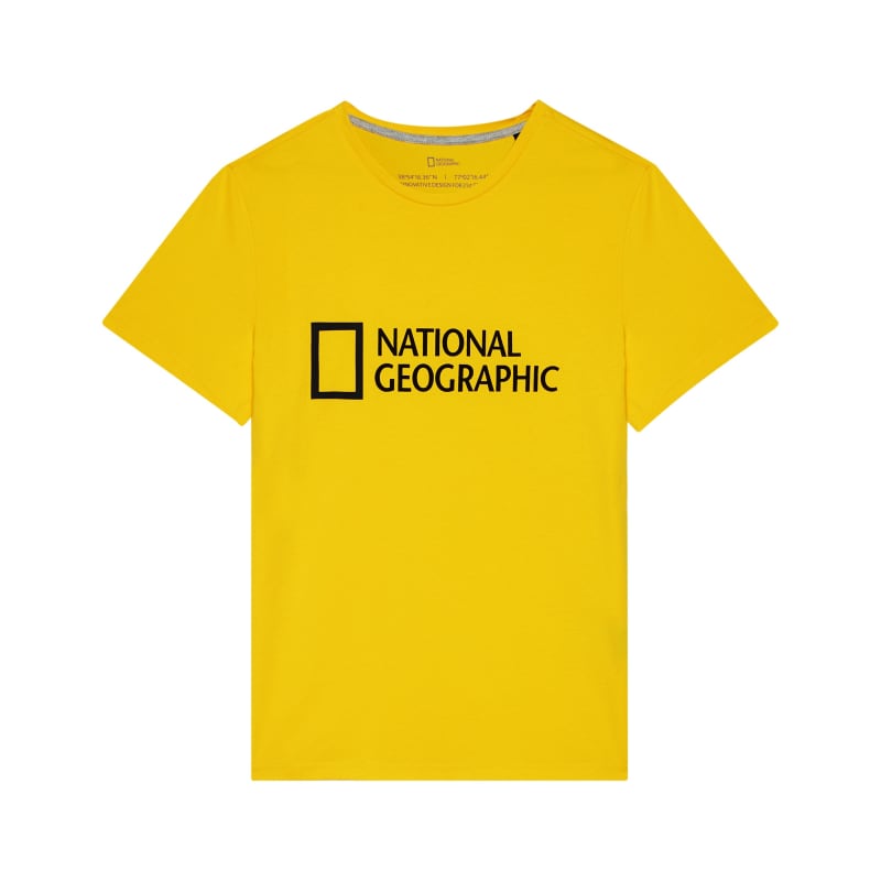 National Geographic Logo T-shirt Lemon Chrome