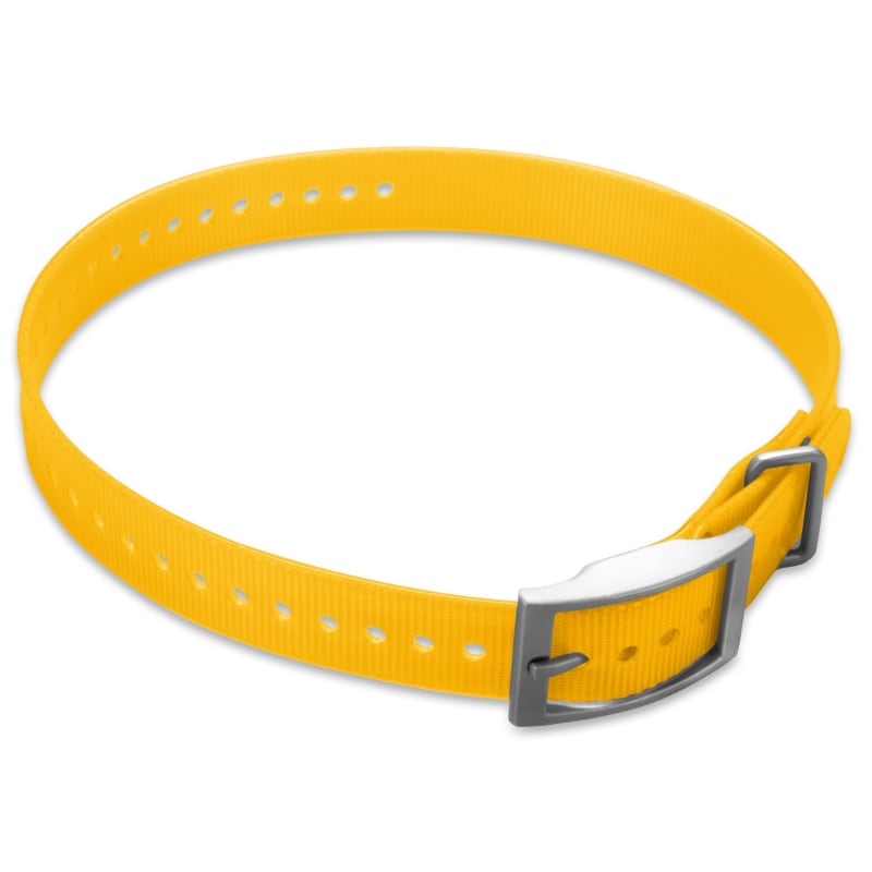 Garmin 1-inch Collar Straps Yellow