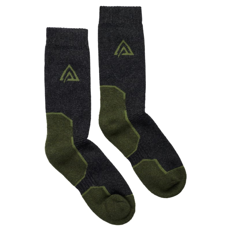 aclima WarmWool Socks Olive Night/Dill/Marengo