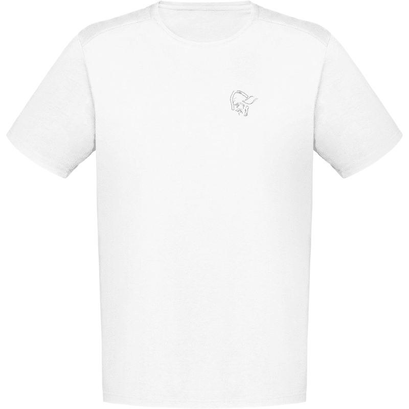 Norrøna Men’s /29 Cotton Skull T-shirt Pure White