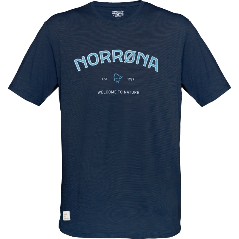 Norrøna Men’s Svalbard Wool T- Shirt Indigo Night/He