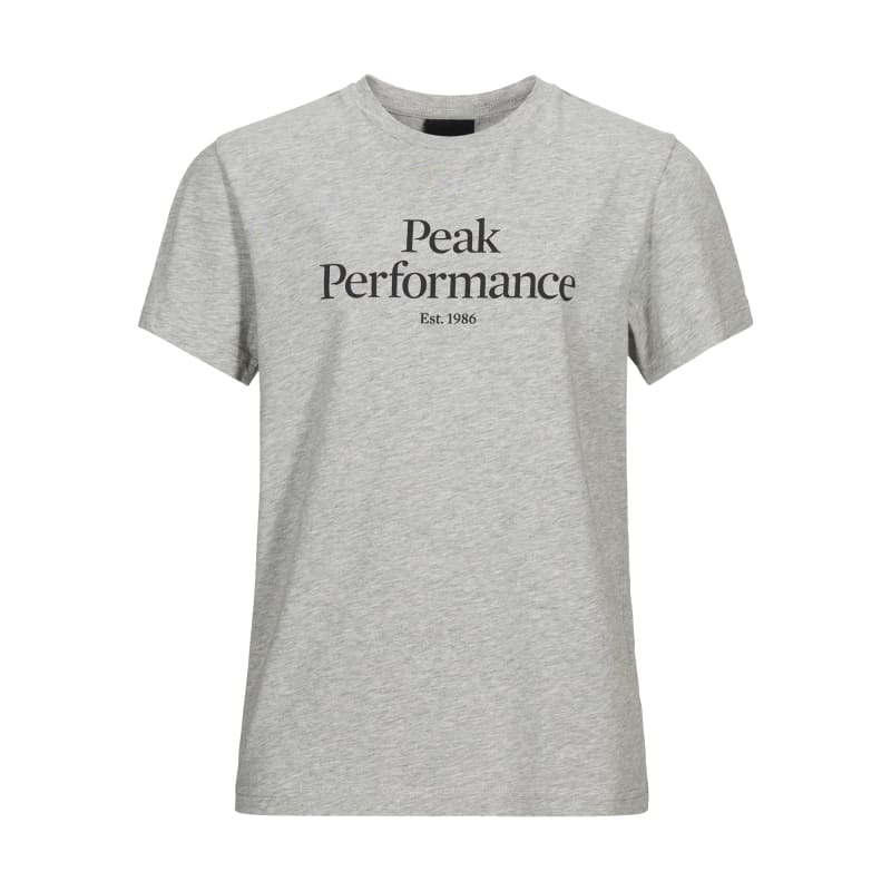 Peak Performance Junior Original Tee (Spring 2021) Med Grey Melange
