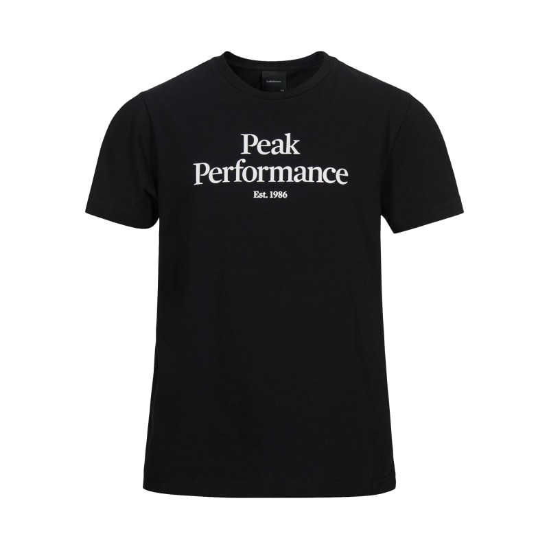 Peak Performance Junior Original Tee (Spring 2021) Black