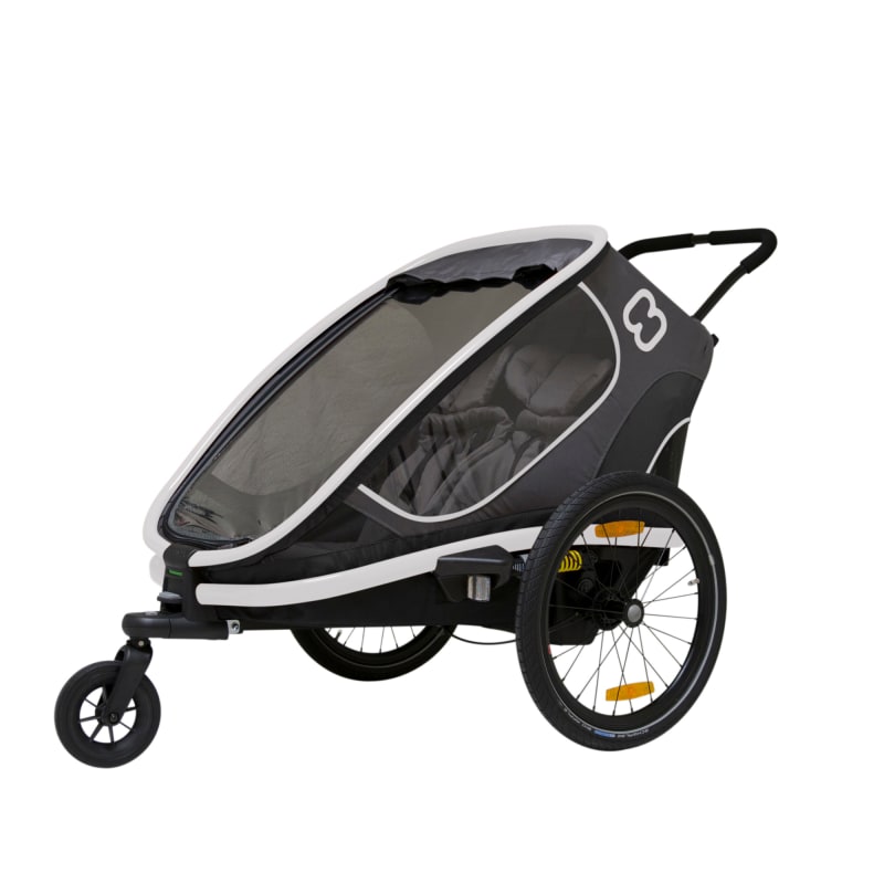 Hamax Outback Incl. Bicycle Arm & Stroller Grey