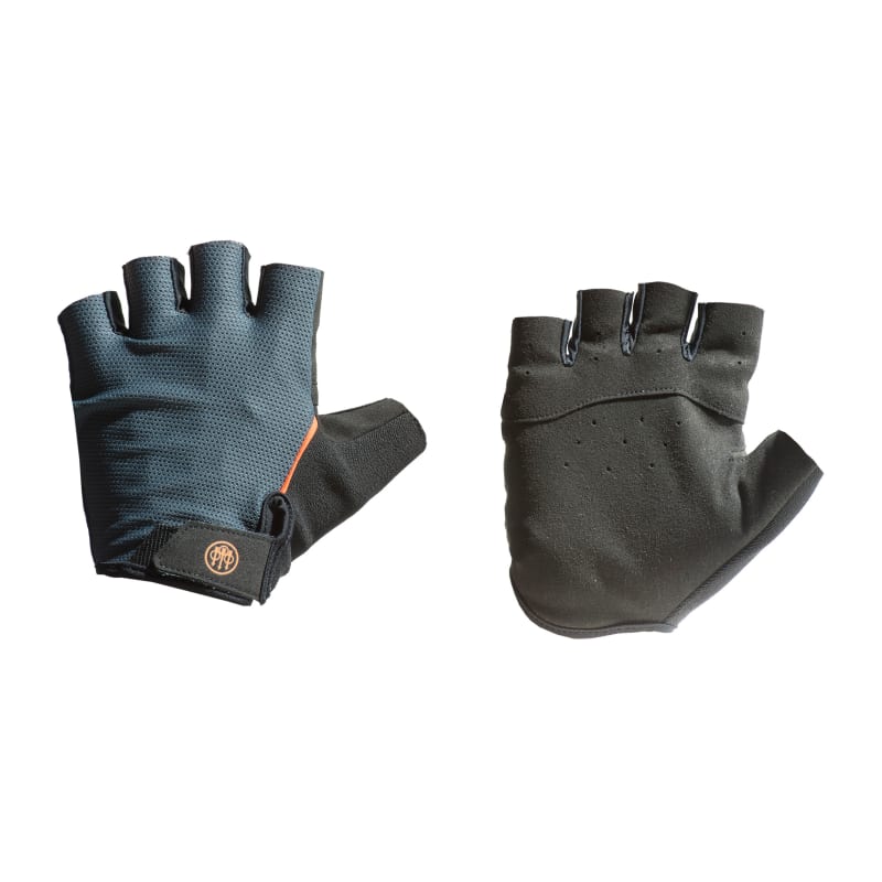 Beretta Pro Mesh Fingerless Gloves Black & Gray