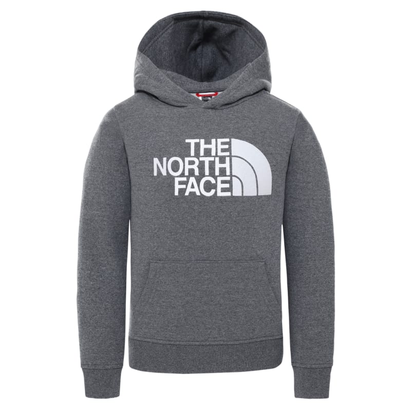 The North Face Youth Drew Peak Pullover Hoodie TNF Medium Grey Heather