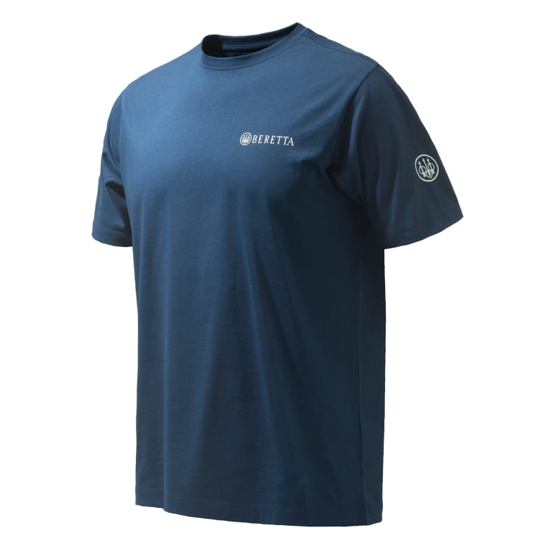 Beretta Men’s Diskgraphic T-shirt Blue Total Eclipse