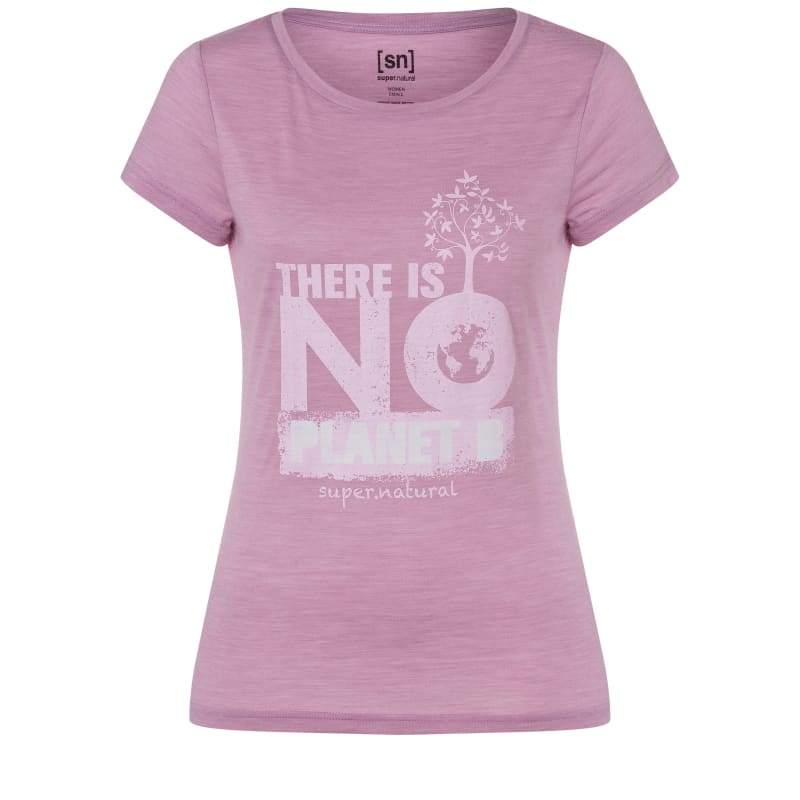 Super.Natural Women’s For Future Tee Dawnpink/Fairytale